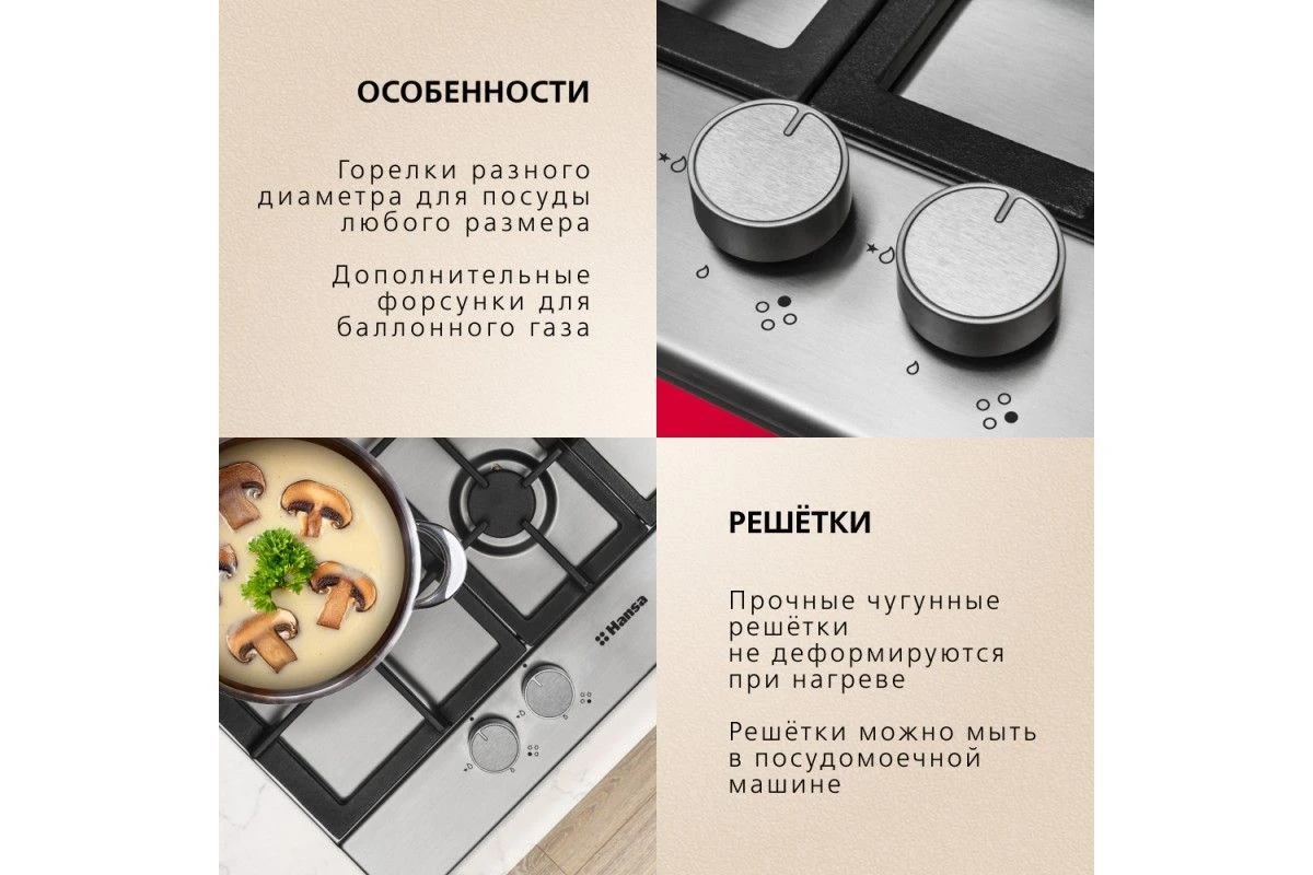 Газовая панель Hansa BHGI65135