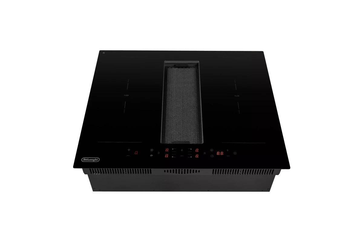 Индукционная варочная панель со встроенной вытяжкой DeLonghi ELETTRA 4B2F TC ARIA