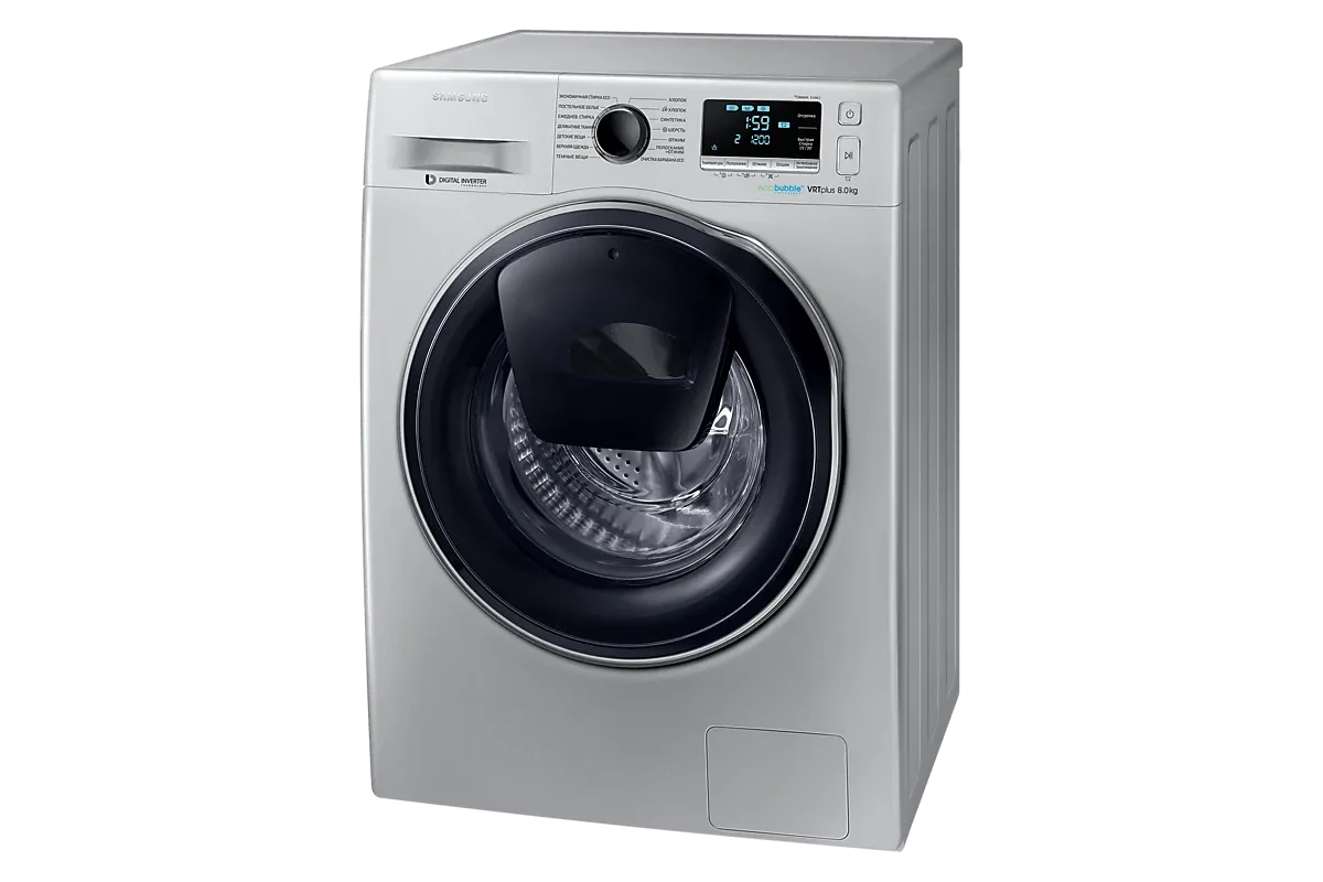 Стиральная машина Samsung WW80K6210RS/LD (AddWash и Eco Bubble)