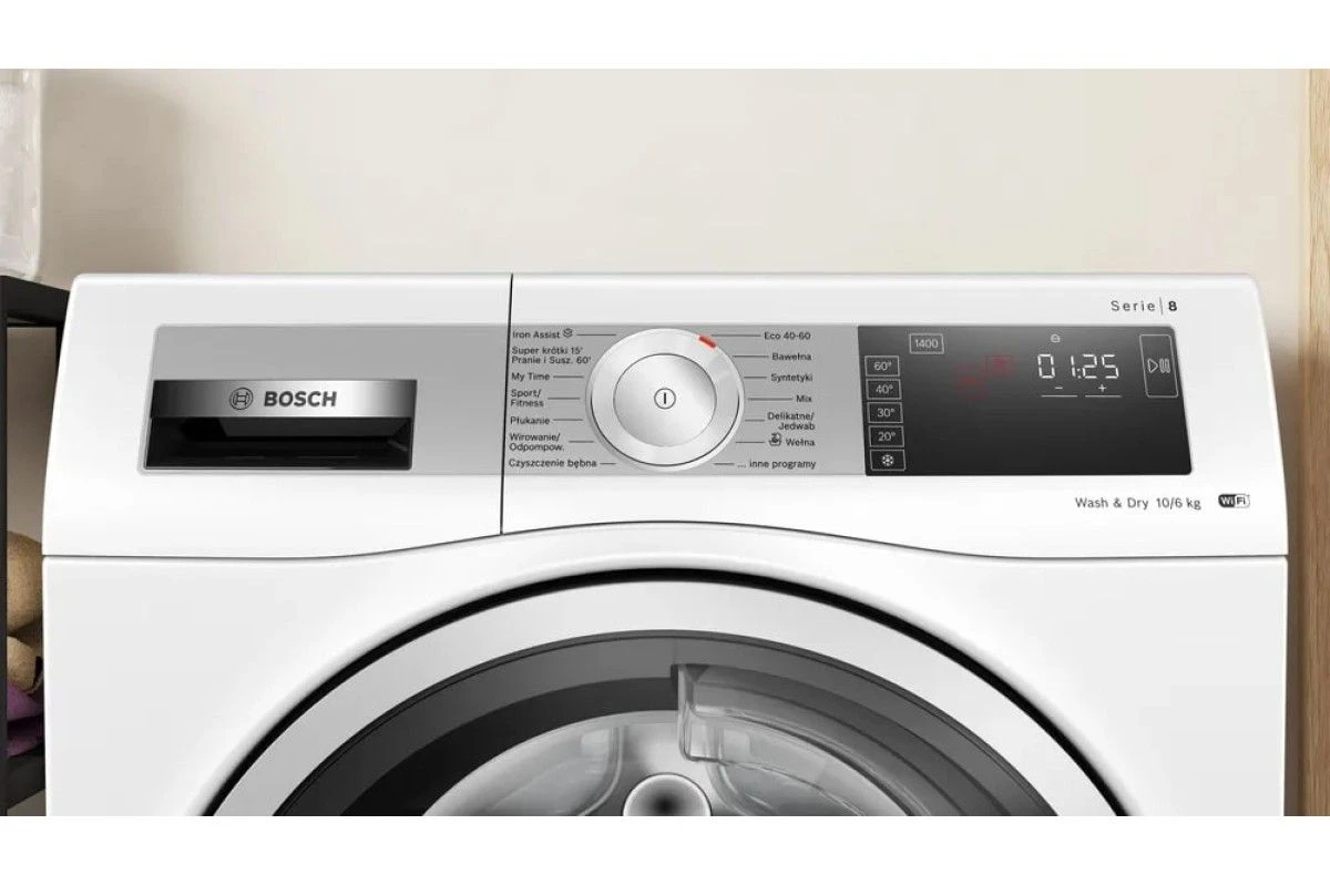 Стирально-сушильная машина Bosch WDU8H540PL