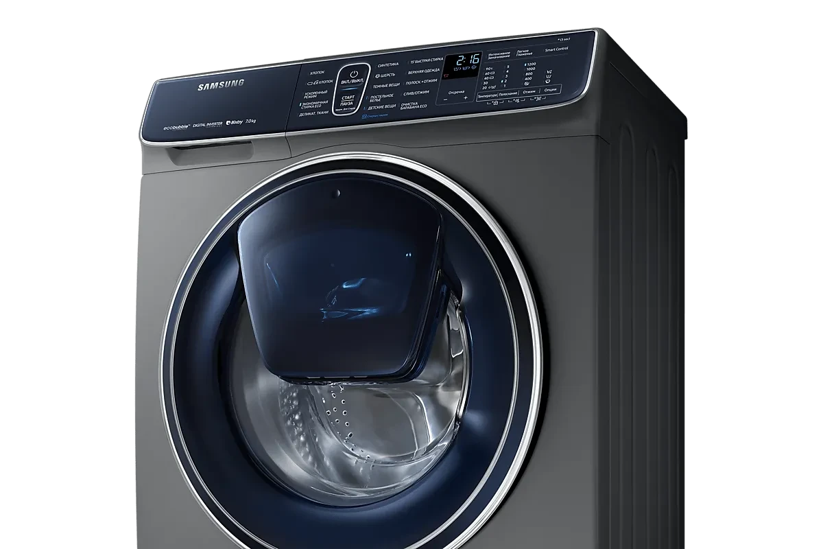 Стиральная машина Samsung WW70R62LATXDLP (AddWash и Eco Bubble)