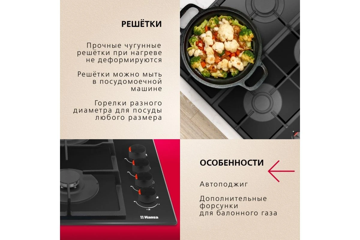 Газовая панель Hansa BHKS620531