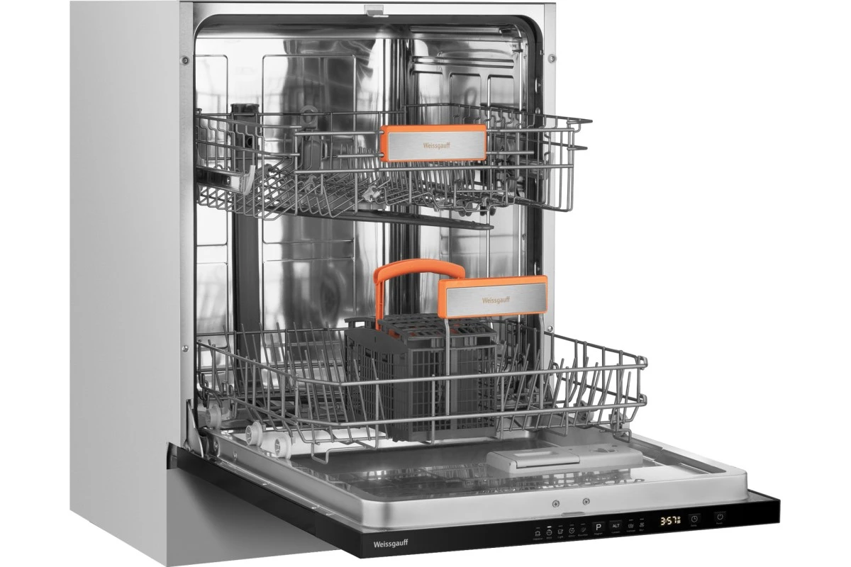 Встраиваемая посудомоечная машина с лучом на полу Weissgauff BDW 6025 D Infolight