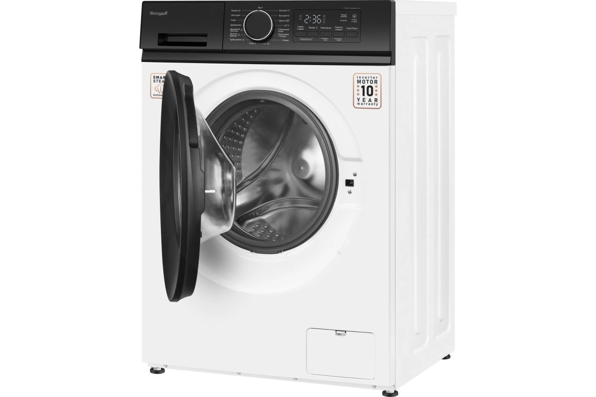 Стиральная машина Weissgauff WM 48128 Inverter Steam