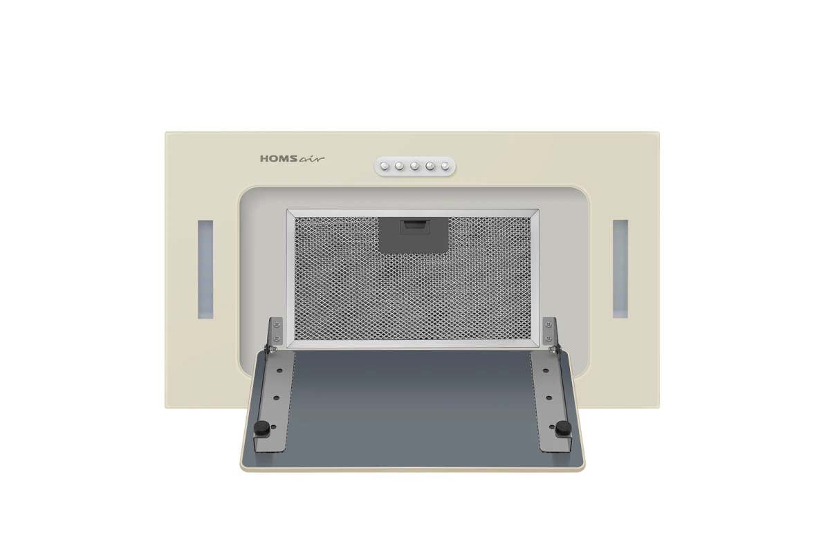 Кухонная вытяжка HOMSair Crocus Push 52 бежевый