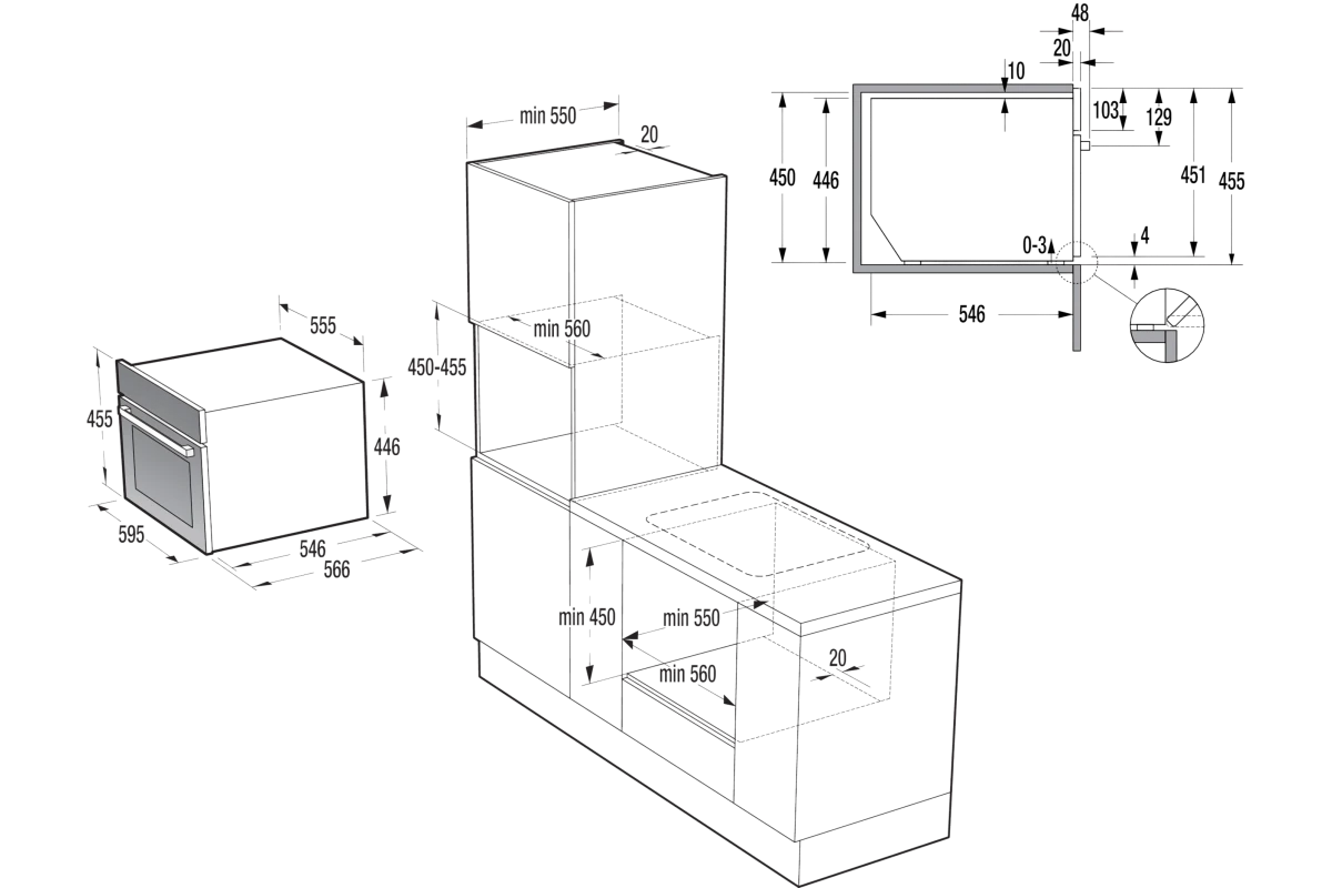 Духовой шкаф Hisense BIM406A8B