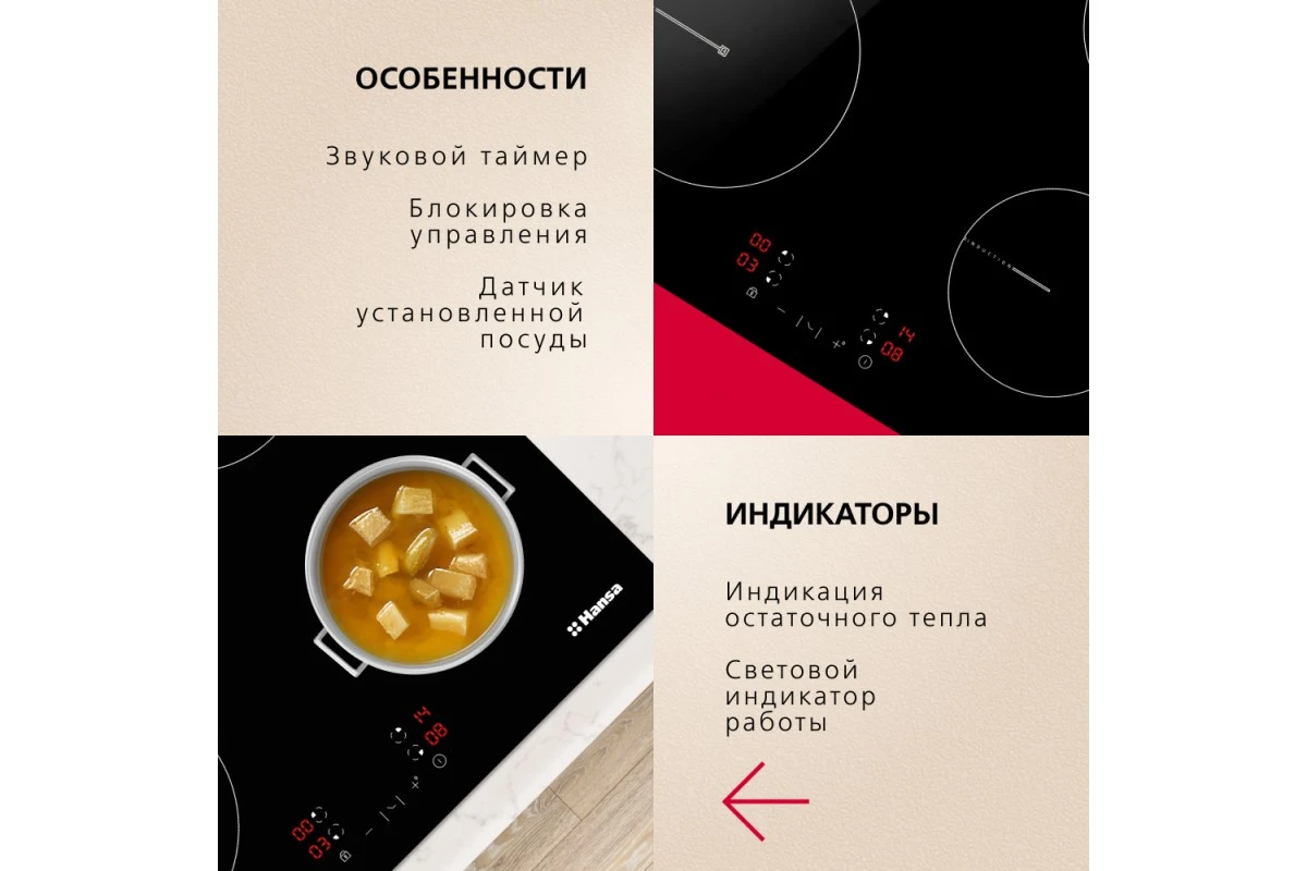 Индукционная панель Hansa BHI68312