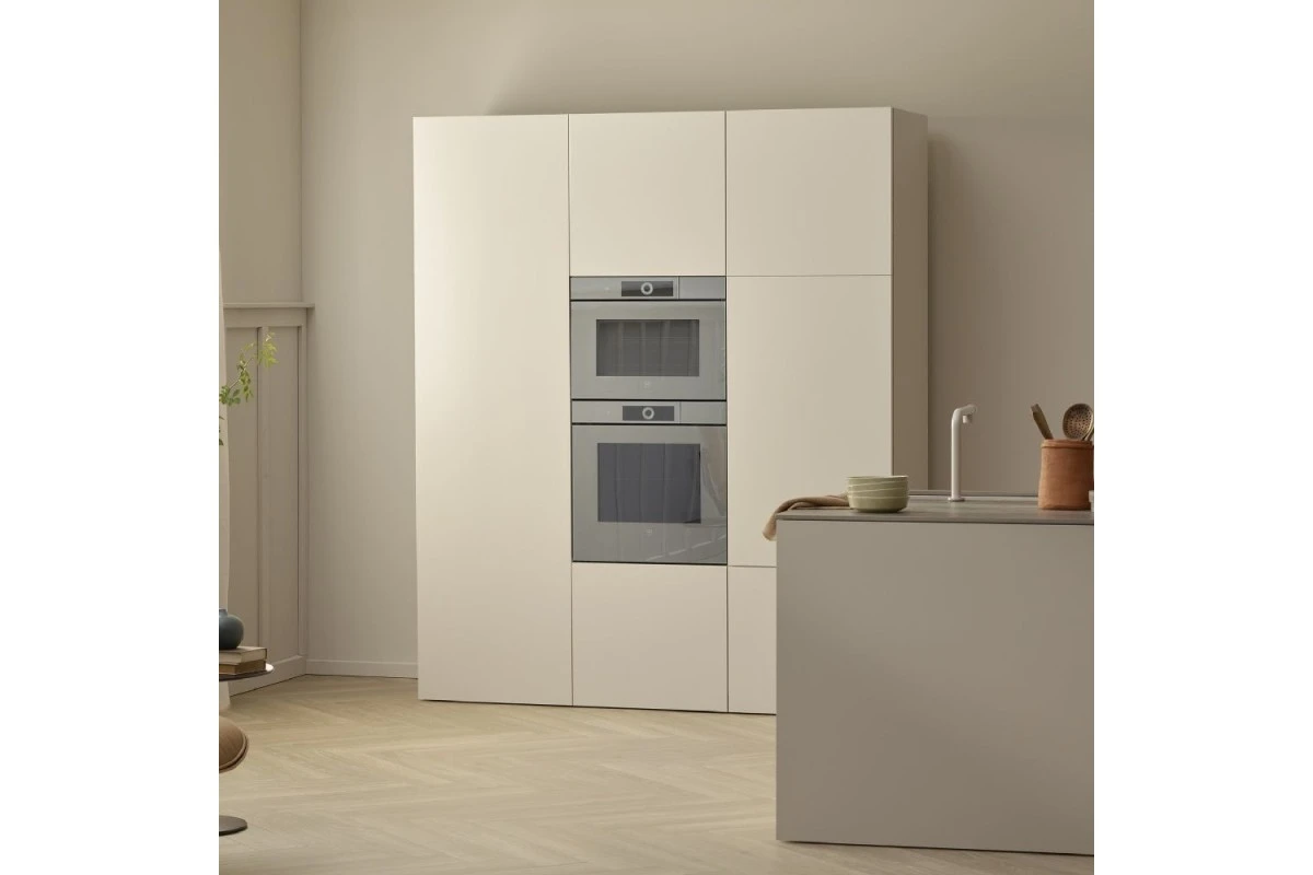 Паровой шкаф V-ZUG CombairSteamer V6000 60 платиновое стекло/AutoDoor CS6T-23049