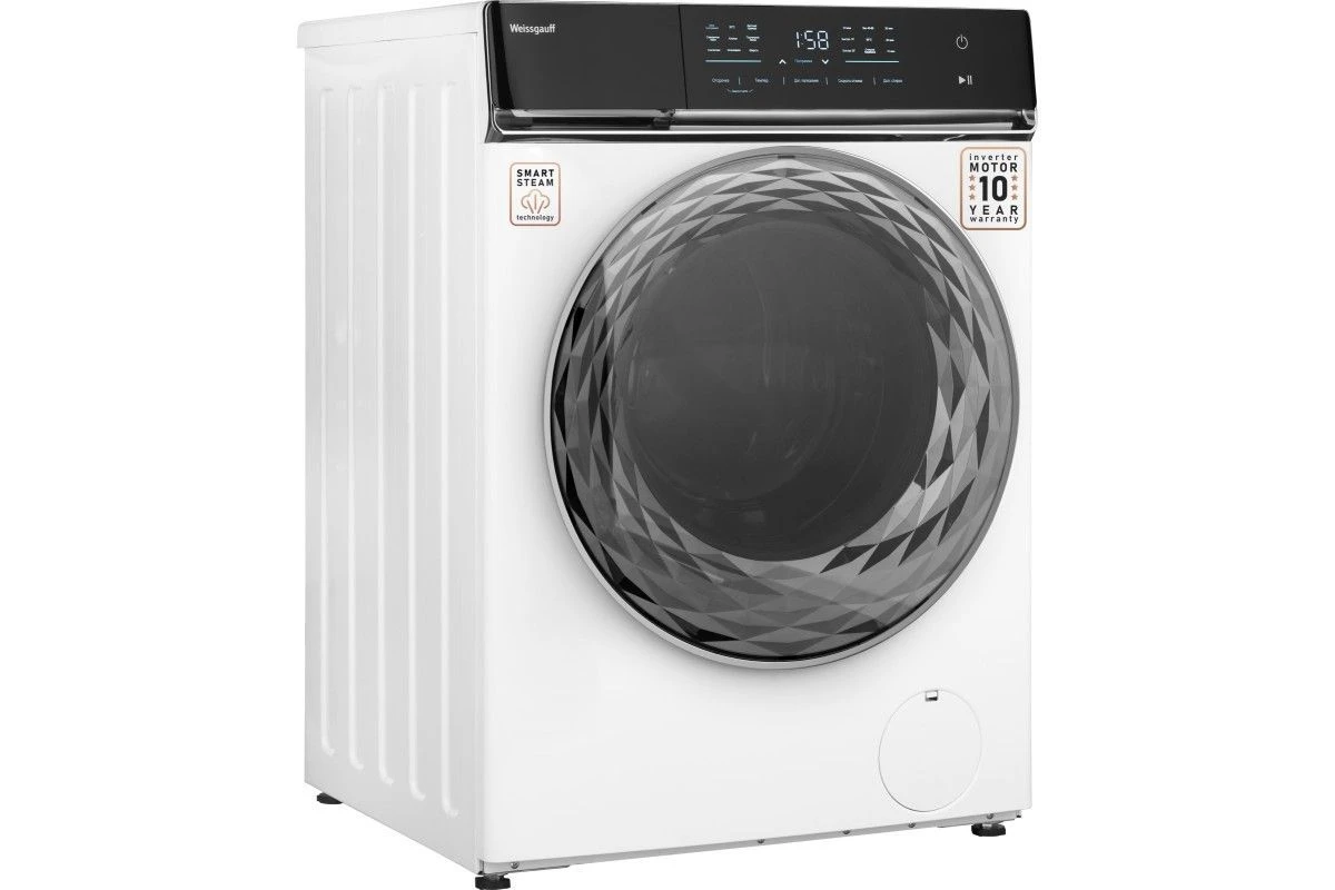 Стиральная машина с инвертором и паром Weissgauff WM 779 Diamond Inverter Steam