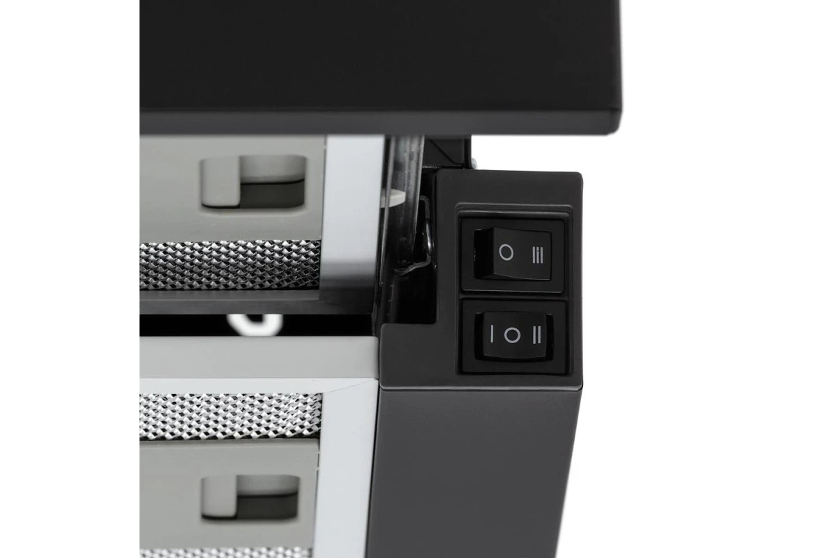 Встраиваемая вытяжка Krona KAMILLA T 600 BLACK (2 мотора)