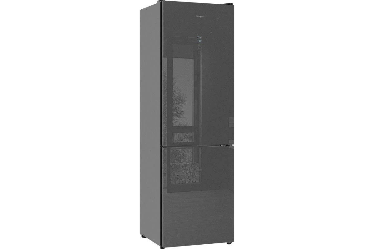 Отдельностоящий холодильник Weissgauff WRK 195 D Full NoFrost Bru Steel Glass