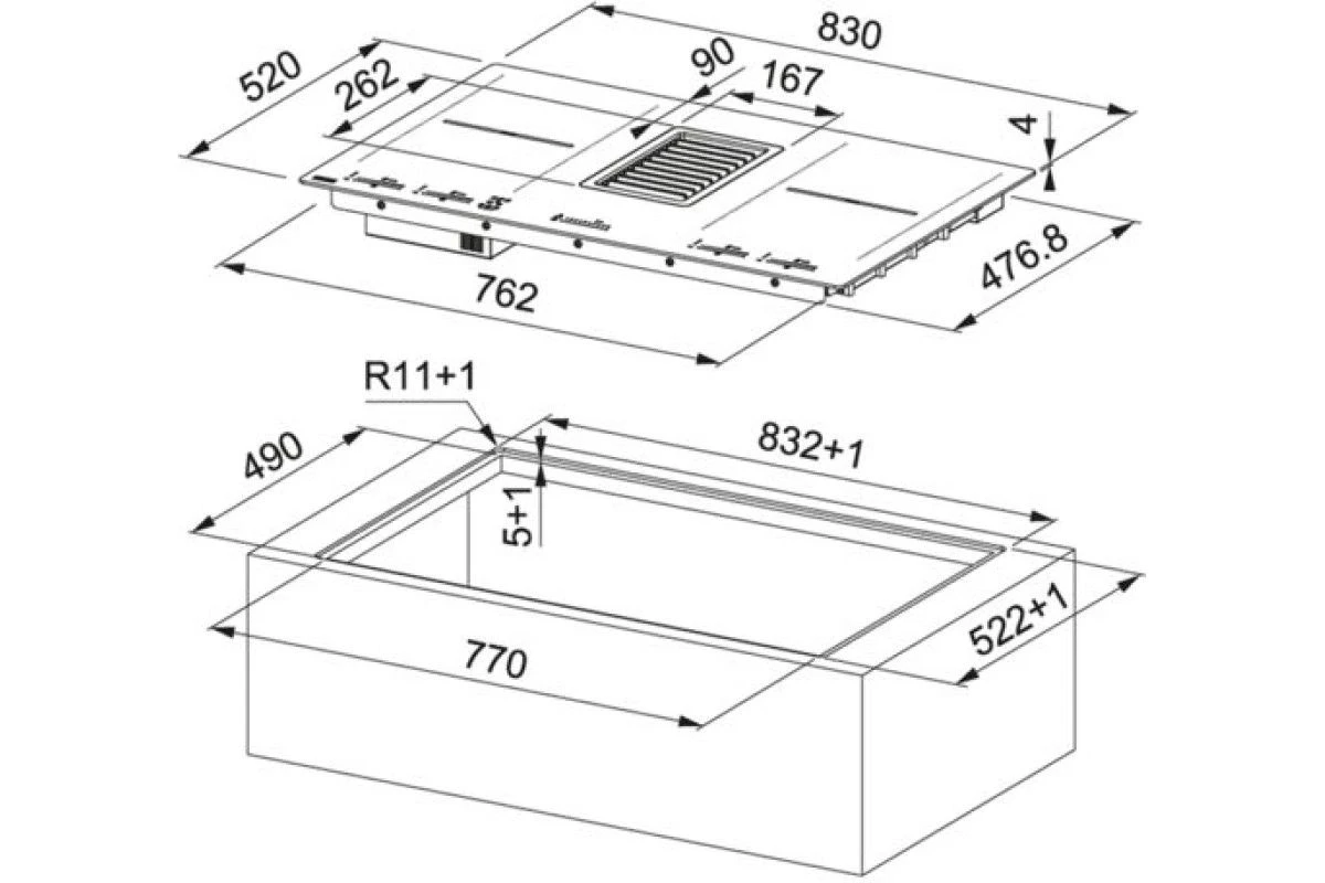 Варочная панель Franke FMY 839 HI 2.0