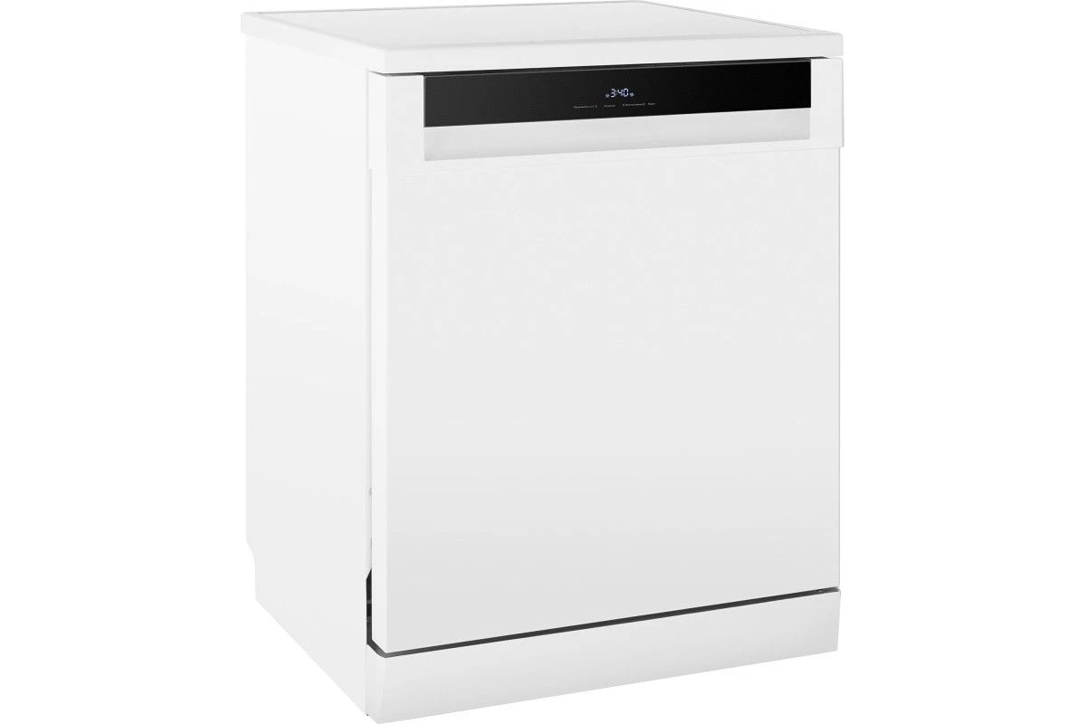 Посудомоечная машина с авто-открыванием и инвертором Weissgauff DW 6114 Inverter Touch AutoOpen White