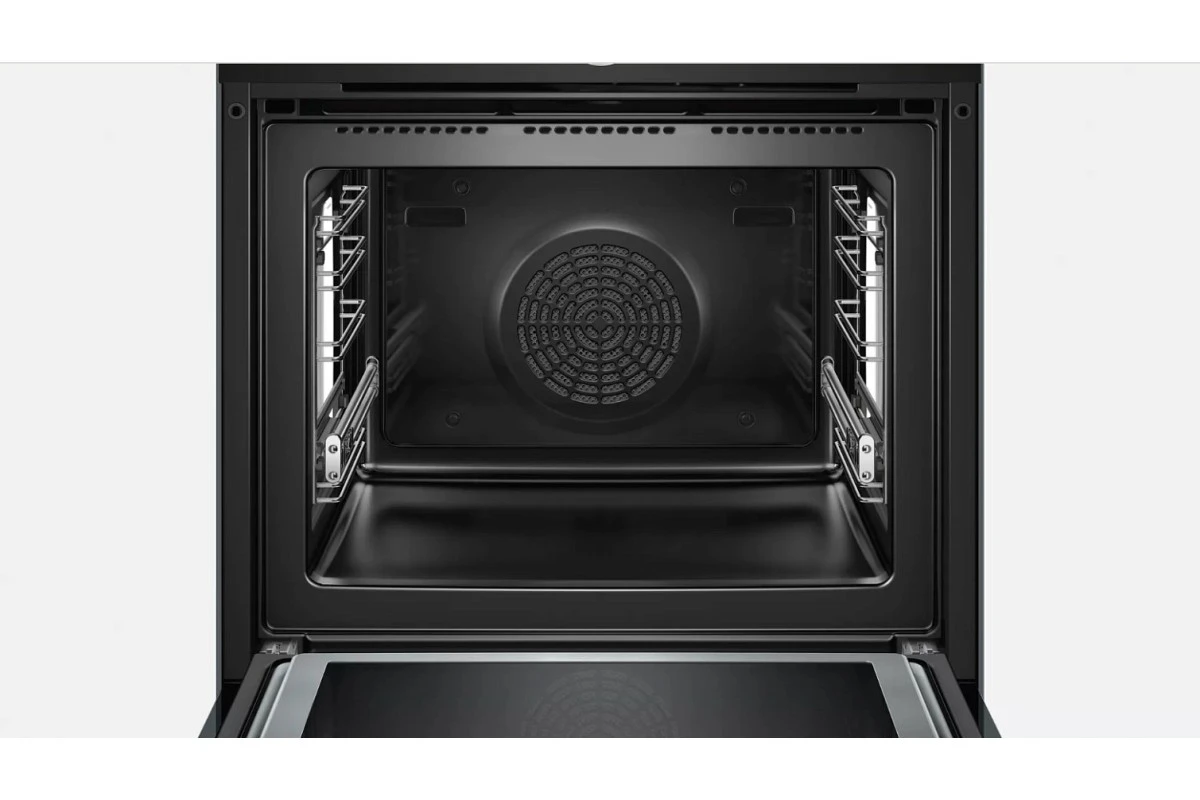 Духовой шкаф с микроволнами и паром Bosch HNG6764B6