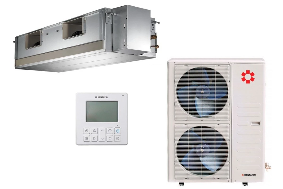 Канальный кондиционер Kentatsu KSTR140HFAN3R/KSUT140HFAN3L/-40