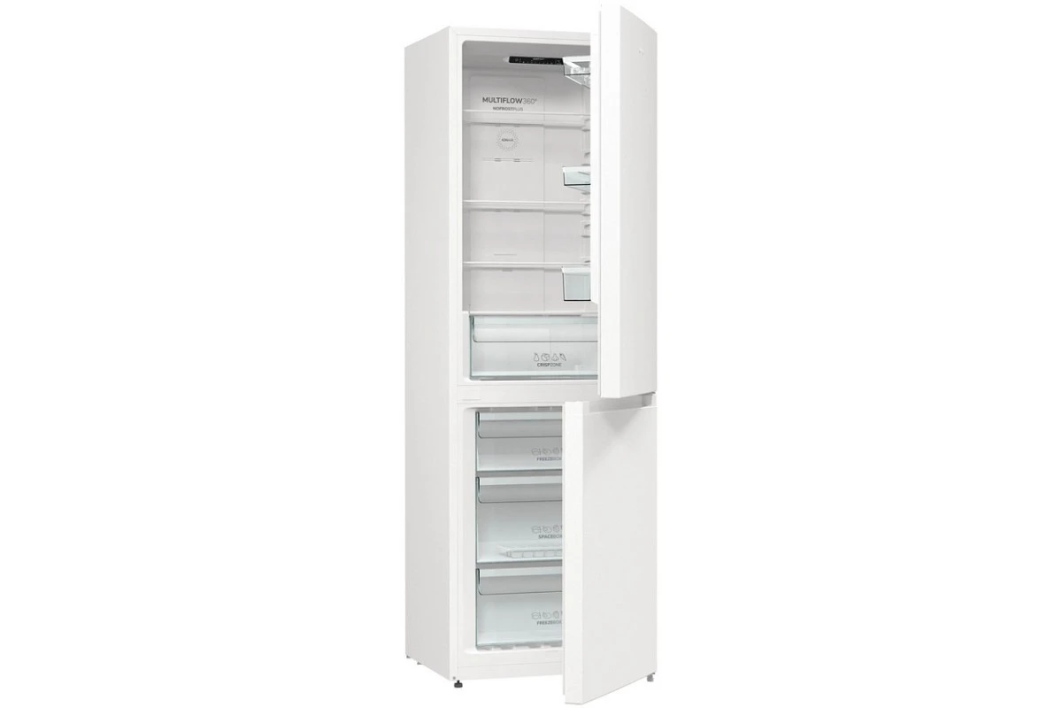 Отдельностоящий двухкамерный холодильник Gorenje NRK6191EW4