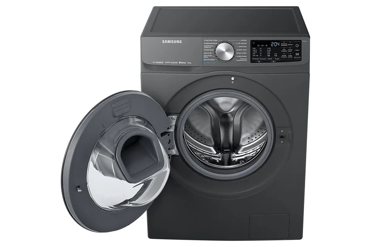Стиральная машина Samsung WW70R62LVSXDLP (AddWash и Eco Bubble)