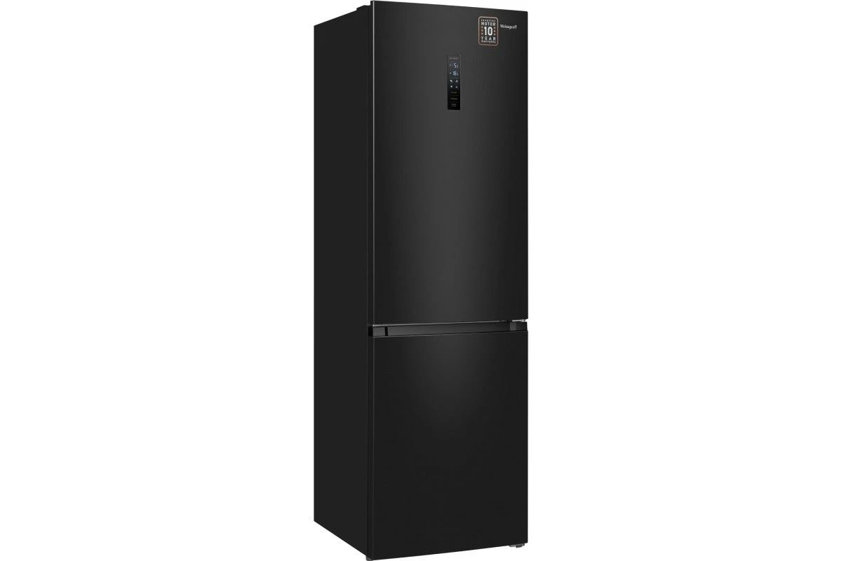 Отдельностоящий холодильник с инвертором Weissgauff WRK 2000 Total NoFrost Inverter Black Inox