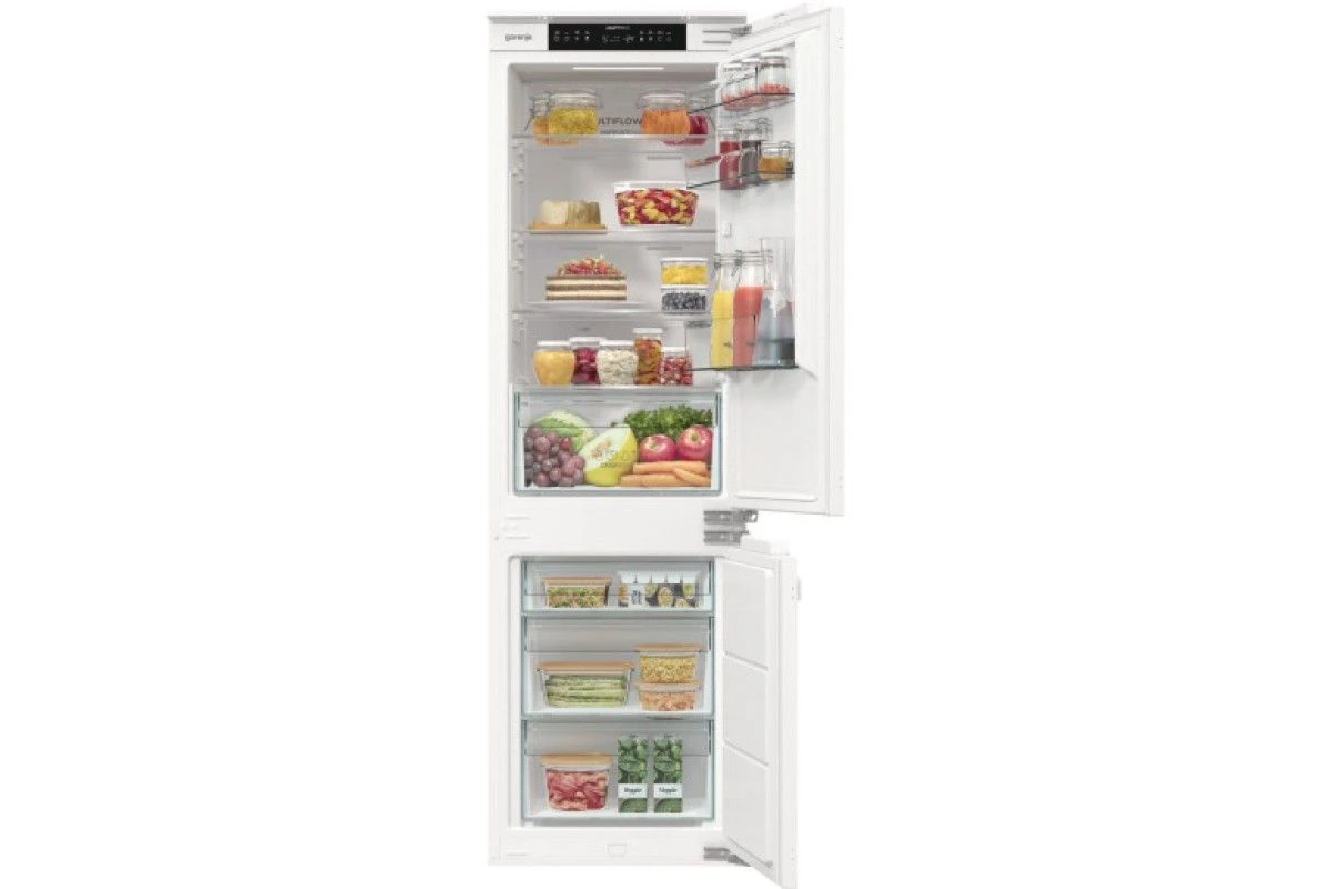 Встраиваемый двухкамерный холодильник Gorenje NRKI517142