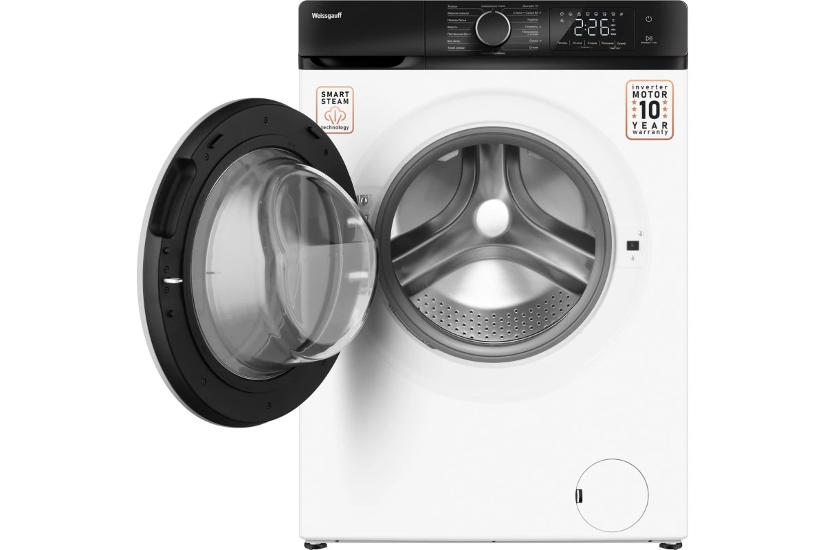 Стиральная машина с сушкой Weissgauff WMD 61212 DC Inverter Steam