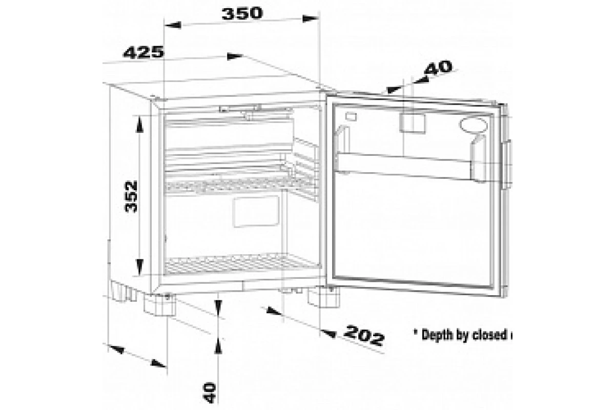 Минибар Dometic RH 423 LDA