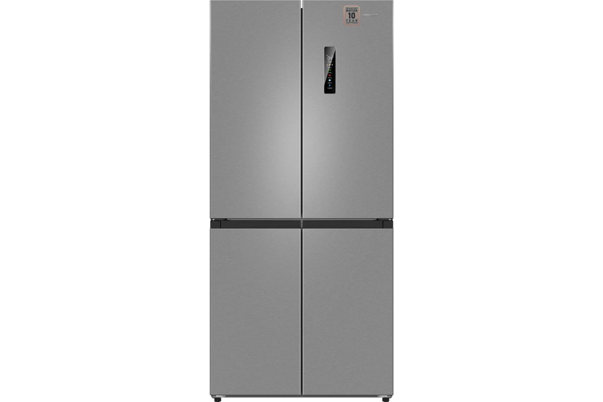 Отдельностоящий холодильник с инвертором Weissgauff WCD 450 X NoFrost Inverter