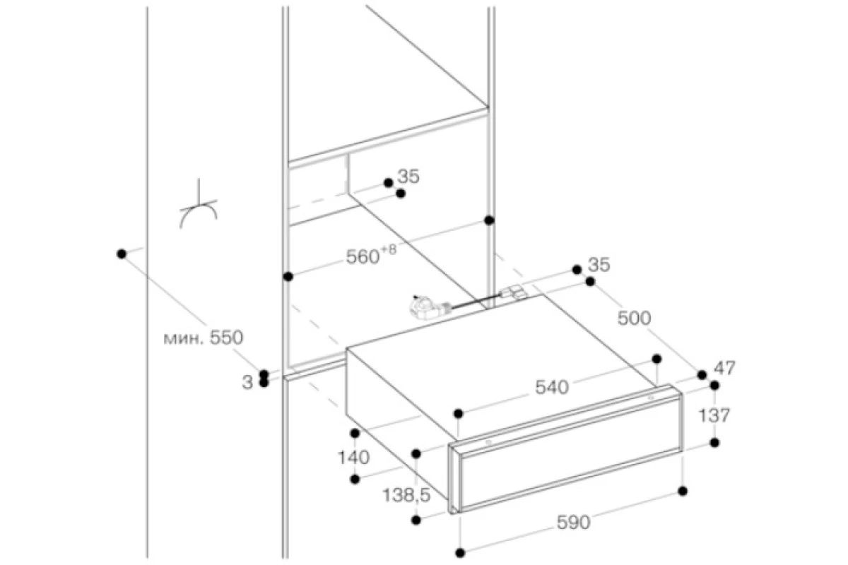 Вакуумный упаковщик Gaggenau DV461100