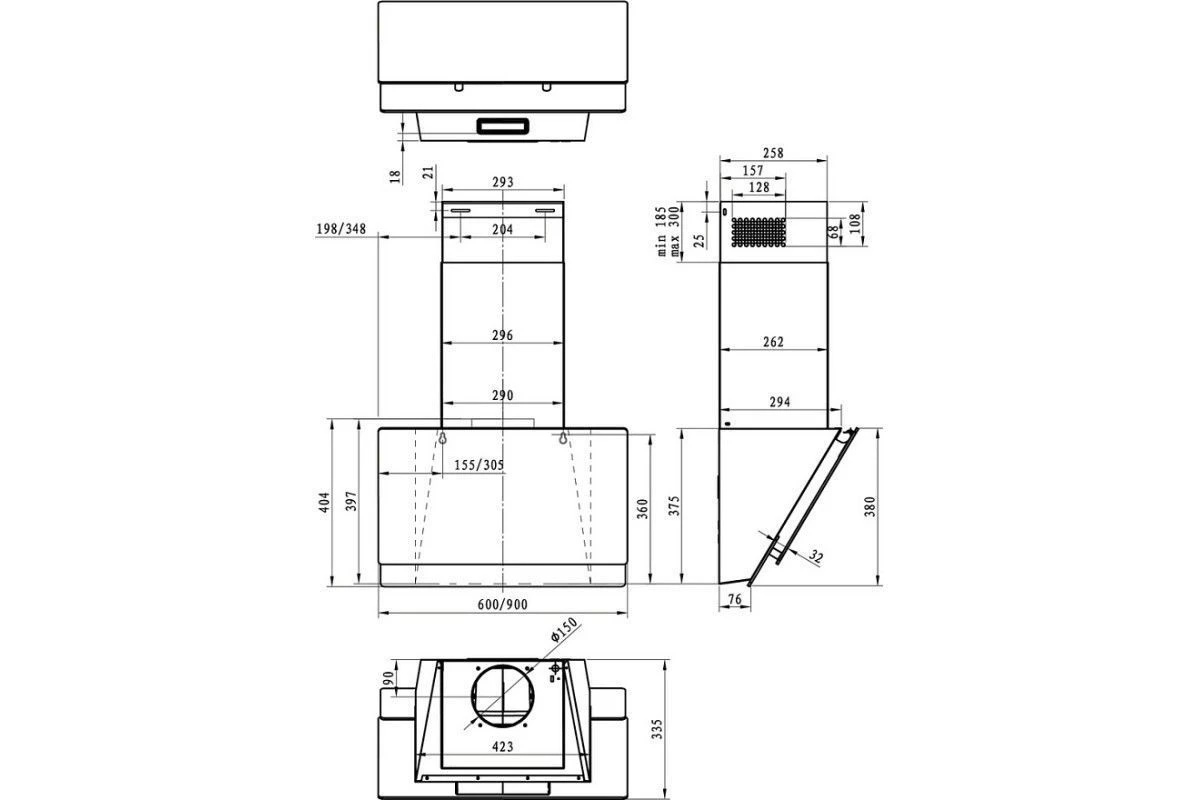 Вытяжка Gorenje WHI649X21P
