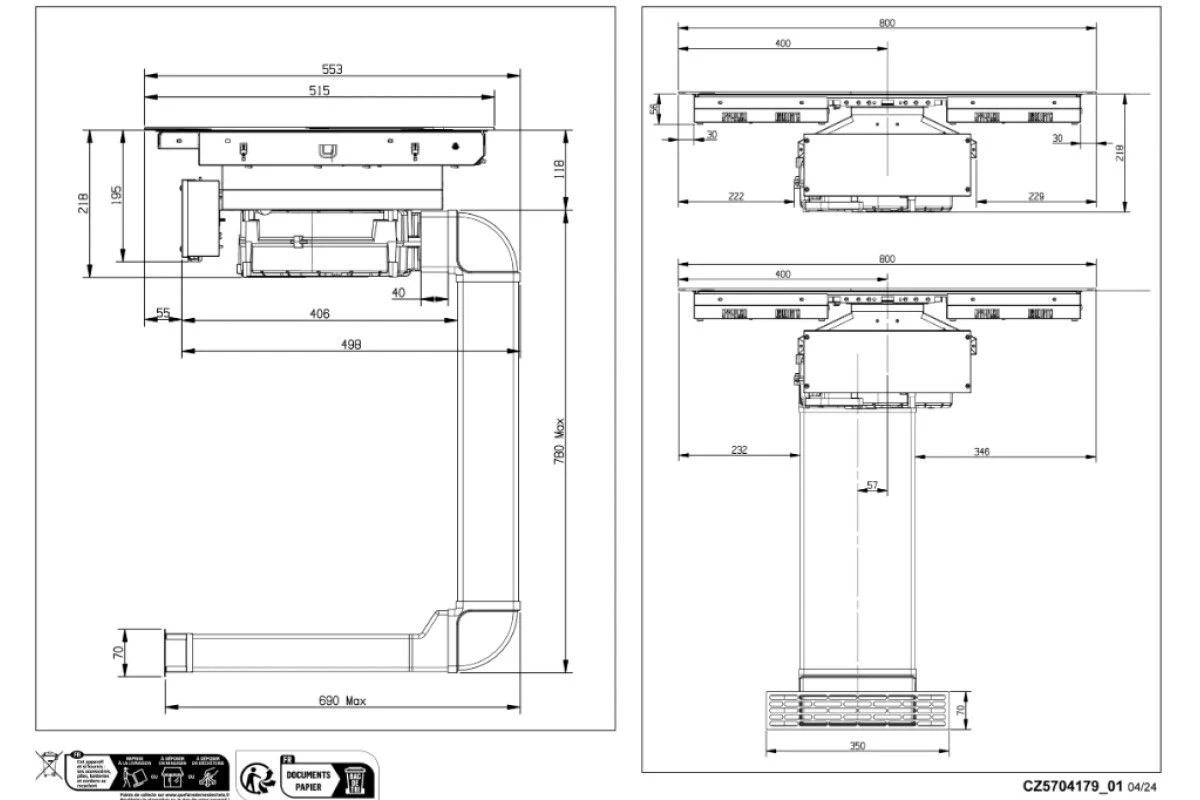 Варочная панель De Dietrich DPH4840B
