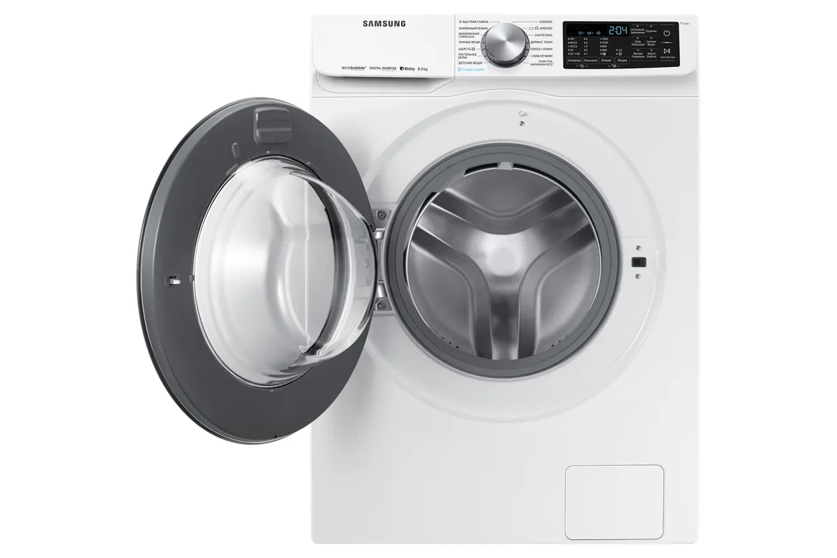 Стиральная машина Samsung WW80R62LVEWDLP (EcoBubble)