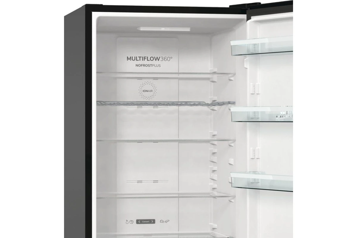 Отдельностоящий двухкамерный холодильник Gorenje NRK620EABXL4