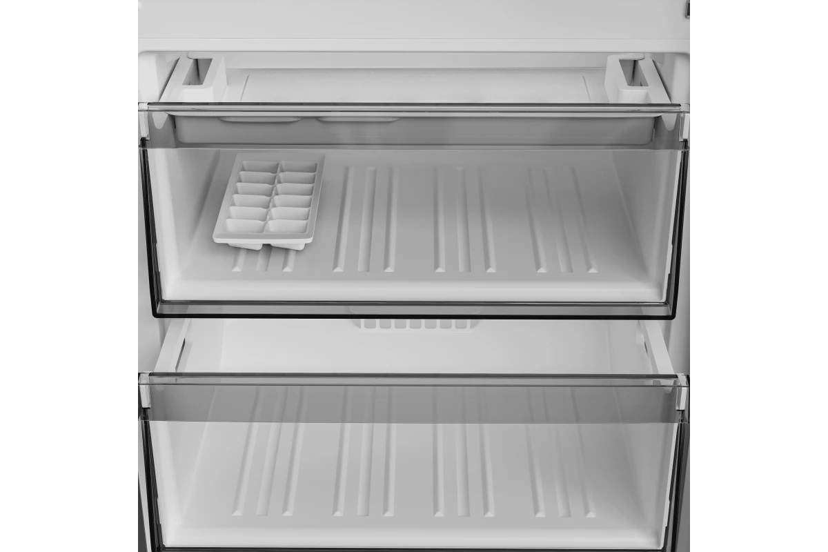 Холодильник с нижней морозильной камерой Grundig GKPN66930FXD
