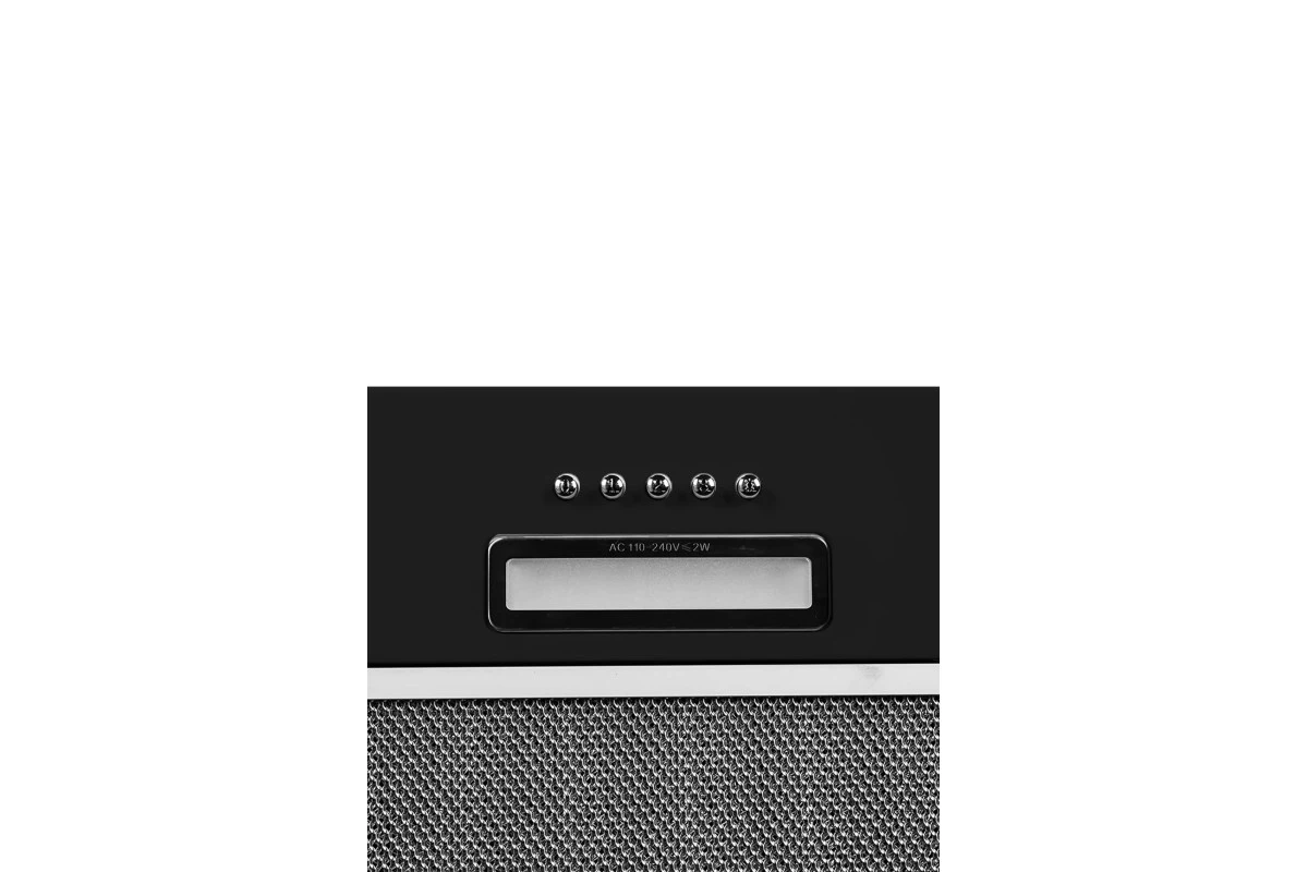 Вытяжка кухонная встраиваемая LEX GS BLOC LIGHT 600 BLACK