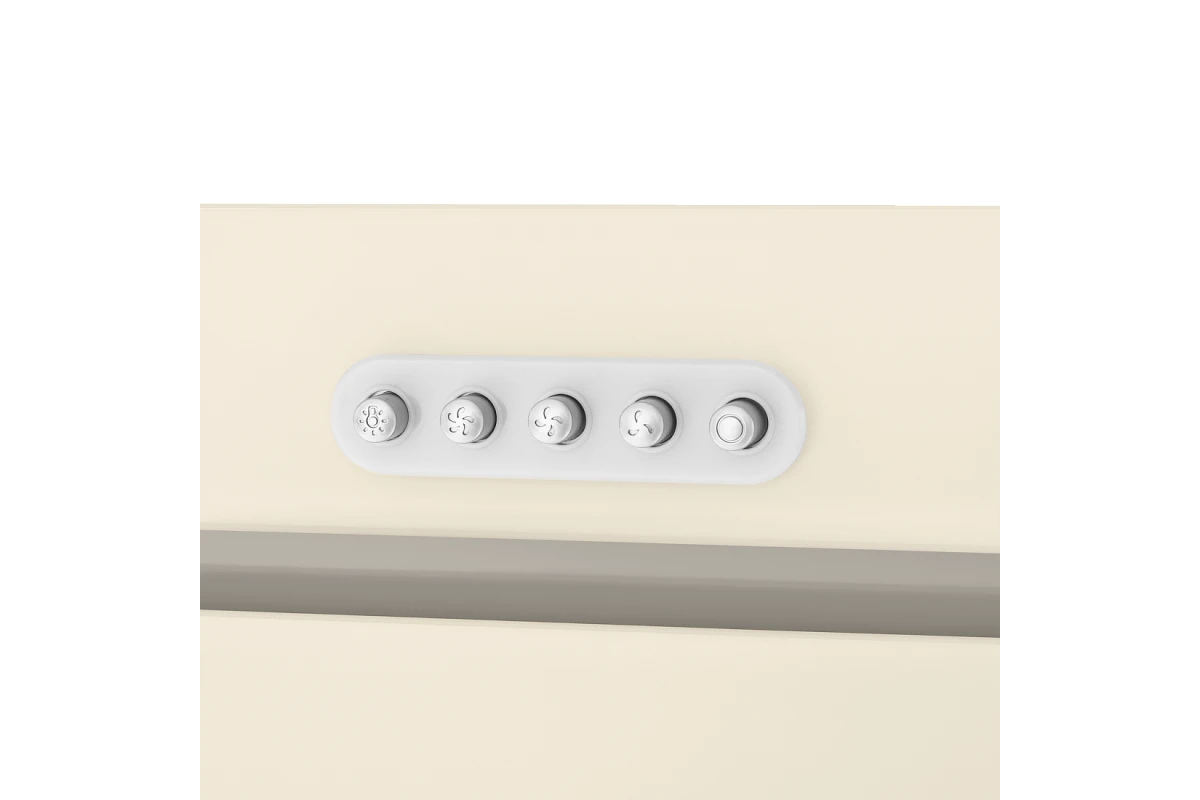 Кухонная вытяжка HOMSair Crocus Push 52 бежевый