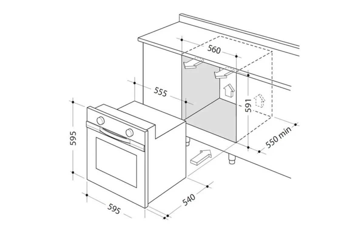 Газовый духовой шкаф DeLonghi DGGW4