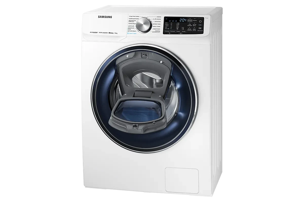 Стиральная машина Samsung WW70R62LVTWDLP (AddWash и Eco Bubble)