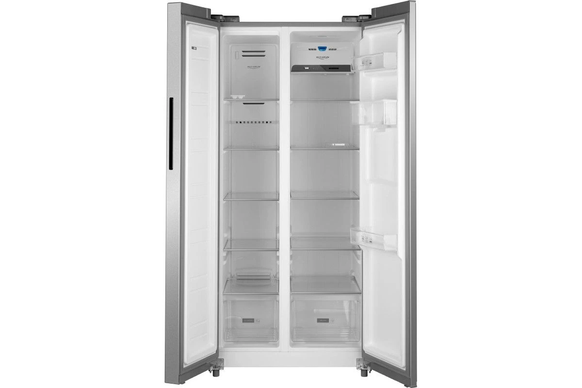 Отдельностоящий холодильник с инвертором и подачей воды Weissgauff WSBS 600 X NoFrost Inverter Water Dispenser
