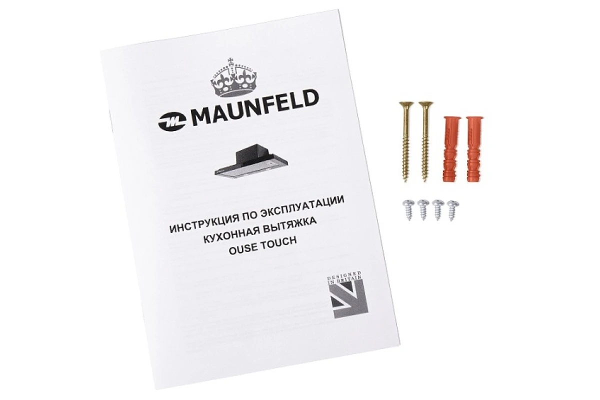Вытяжка Maunfeld Ouse Touch 60 белый