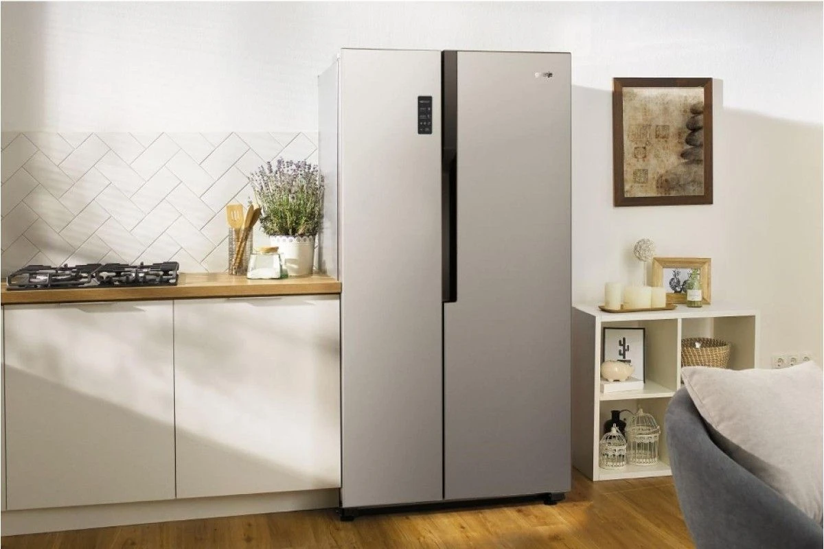 Отдельностоящий холодильник Gorenje NRS918FMX