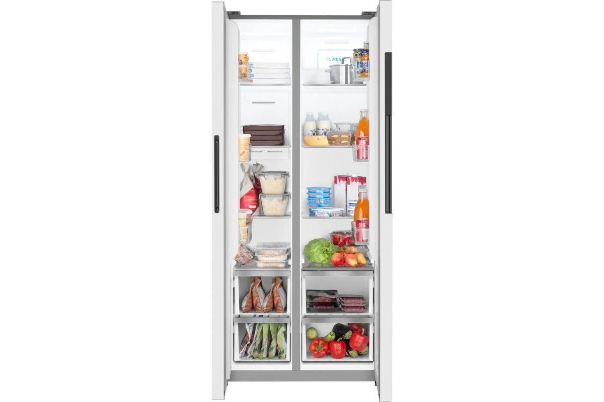 Отдельностоящий холодильник с инвертором Weissgauff WSBS 450 WNF Built-in