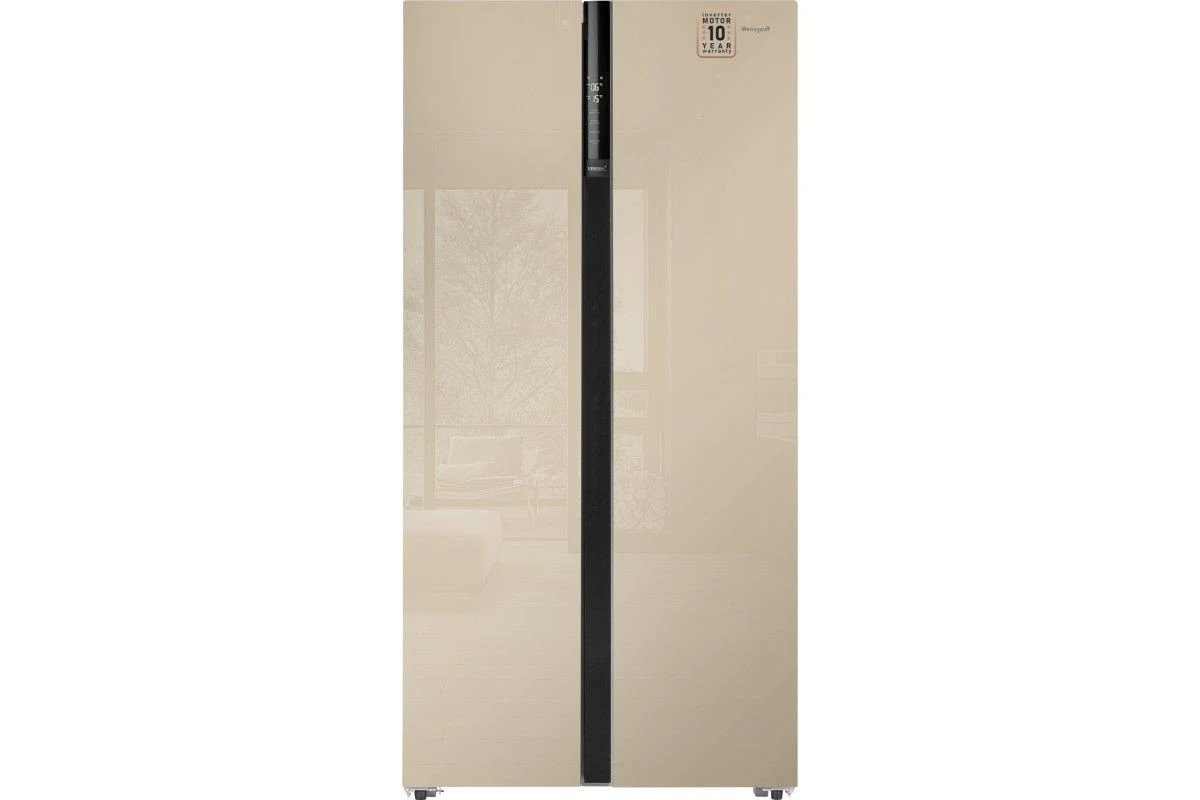Отдельностоящий холодильник с инвертором Weissgauff WSBS 600 BeG NoFrost Inverter