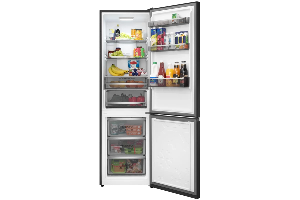 Холодильник отдельностоящий с инвертором MEFERI MFR200BK TOTAL NO FROST COMBI ULTRA