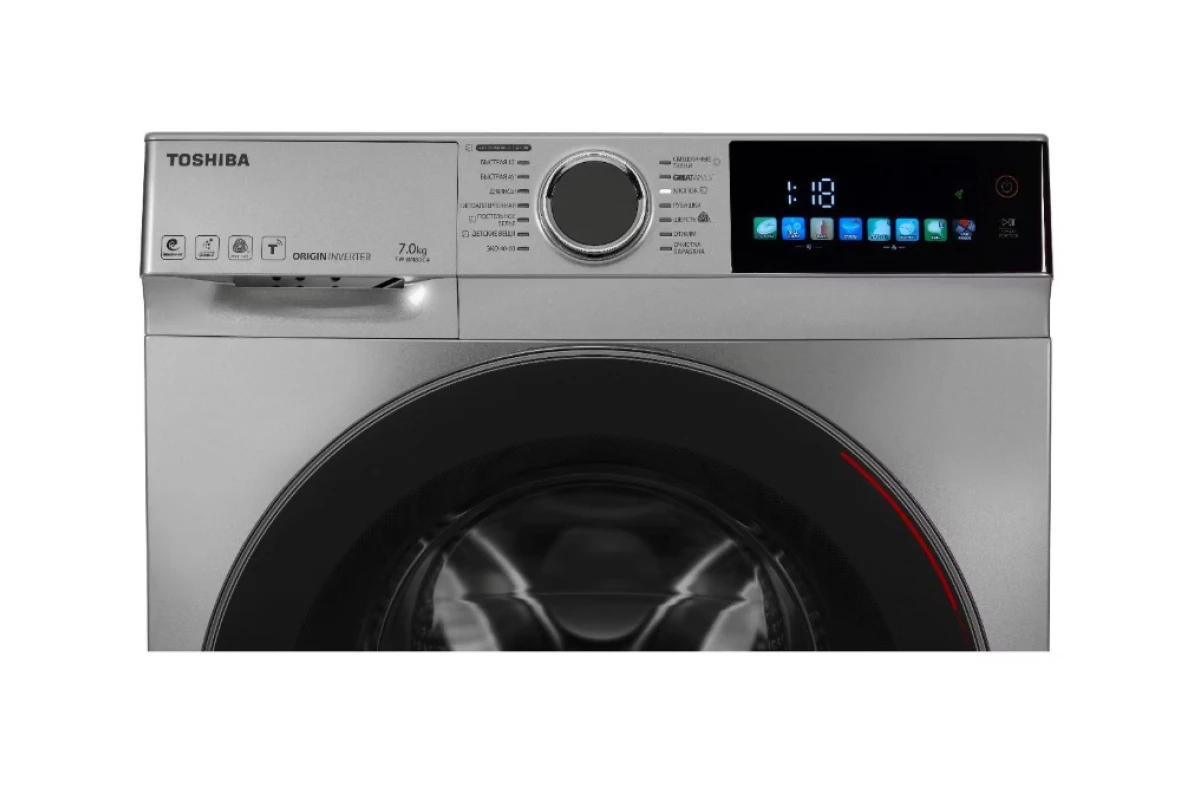 Стиральная машина узкая Toshiba TW-BN80C4RU(SK)