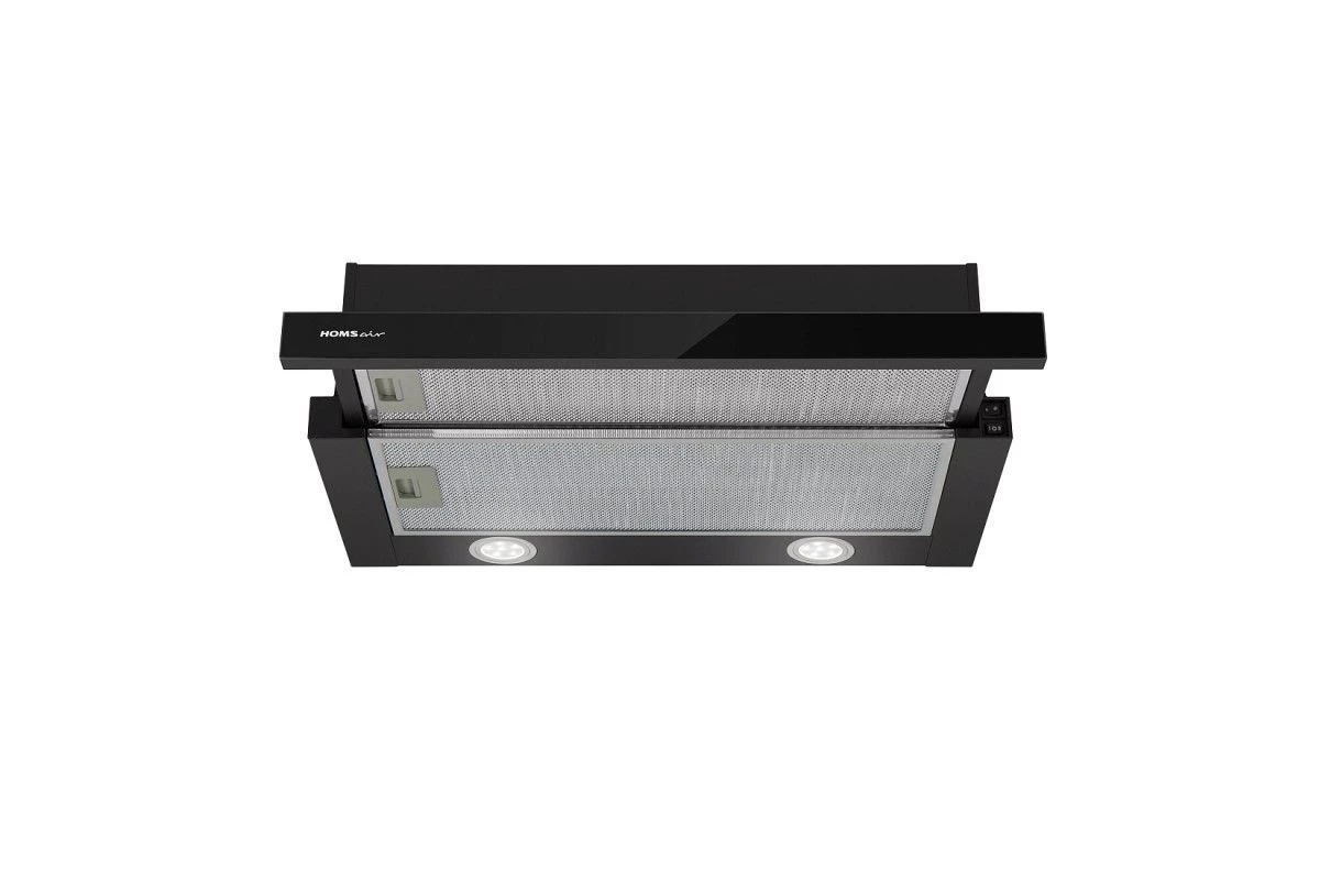 Кухонная вытяжка HOMSair FLAT 60 Glass черный