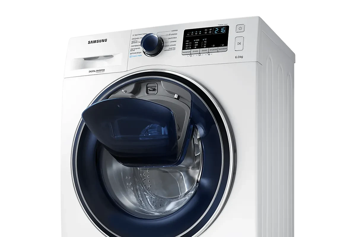 Стиральная машина Samsung WW60K40G09WDLP (AddWash)