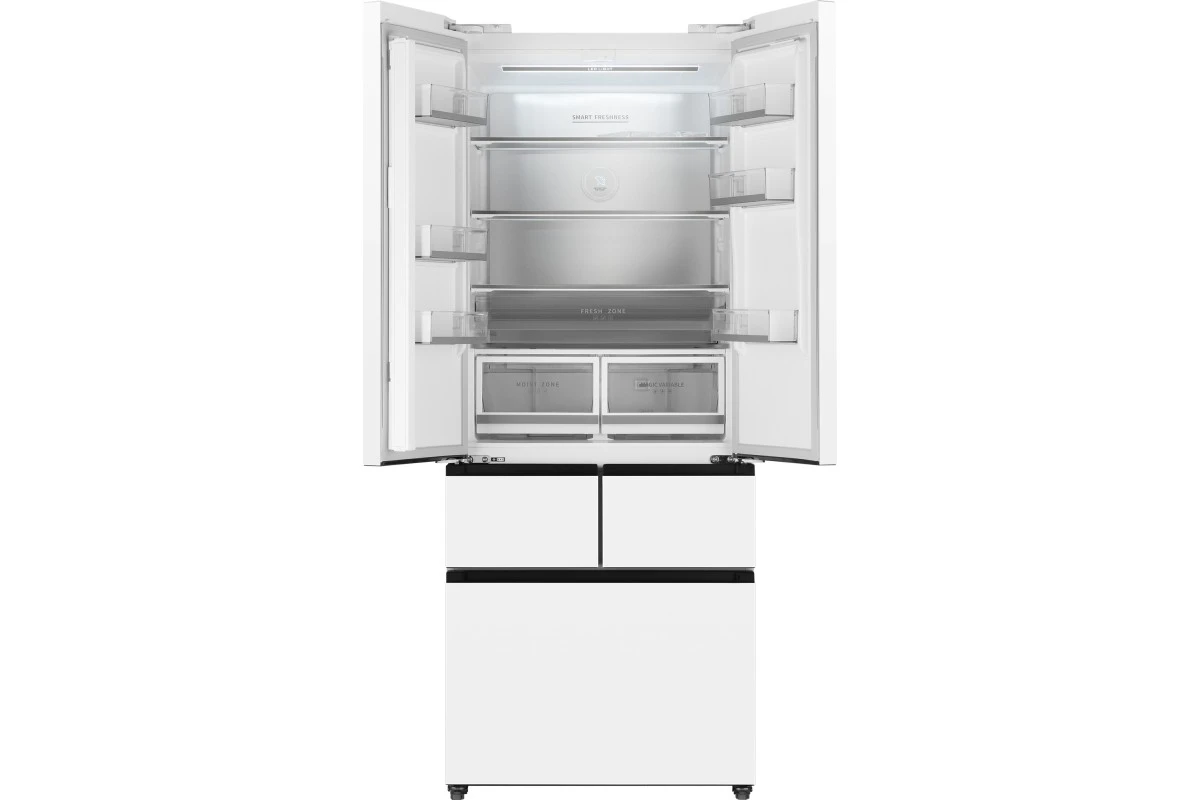 Отдельностоящий холодильник Weissgauff WFD 450 Built-in Inverter NoFrost White