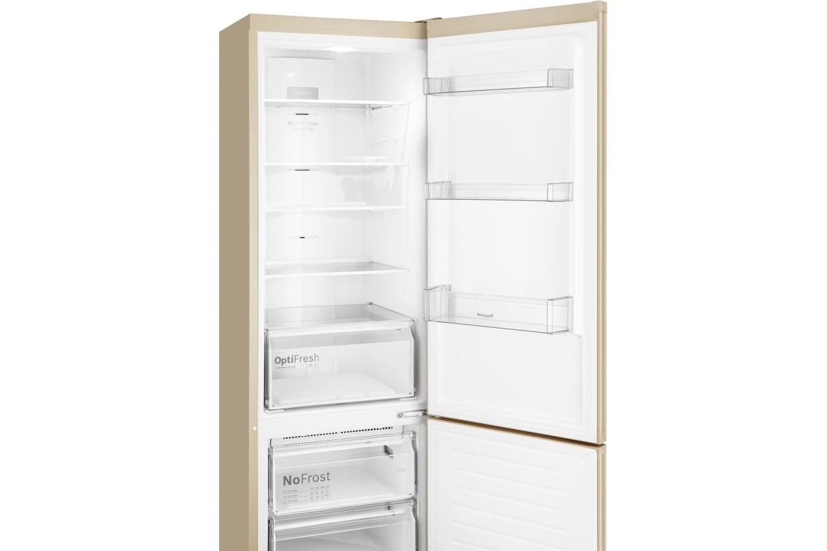 Холодильник Weissgauff WRK 2010 D Inverter NoFrost Beige Soft Close