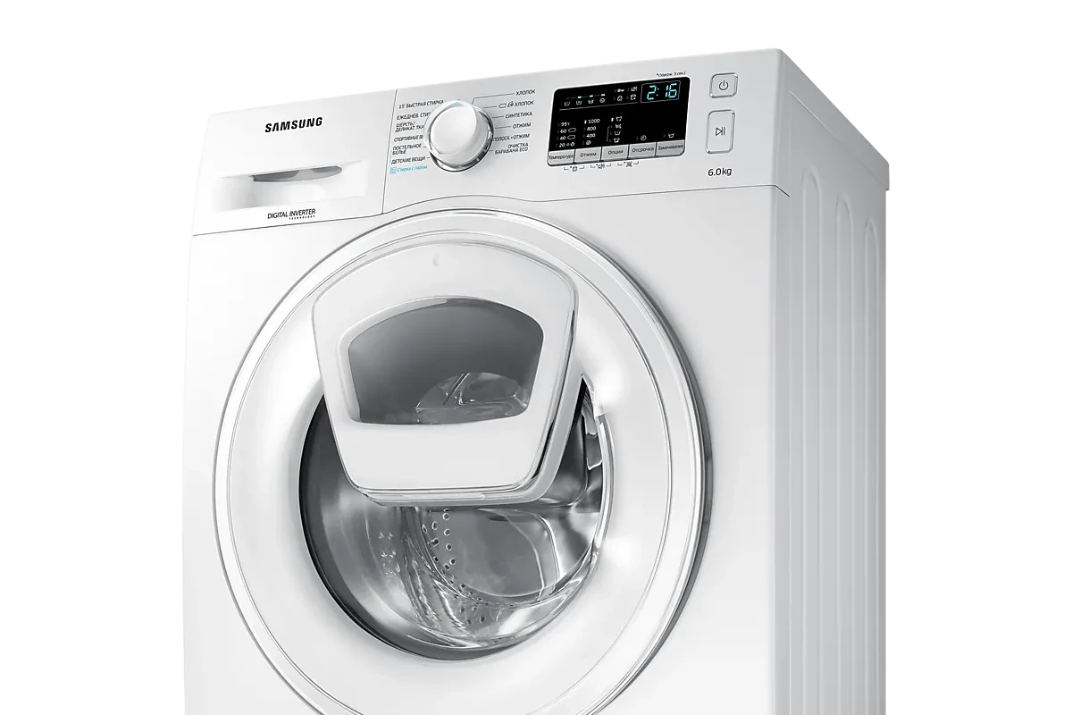 Стиральная машина Samsung WW60K40G08WDLP (AddWash)