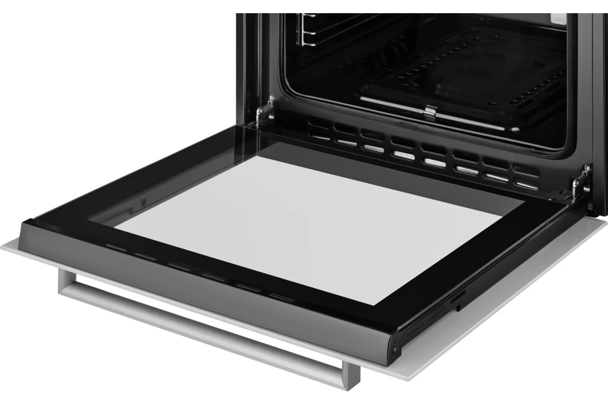 Духовой шкаф газовый Weissgauff WGO 702 WHITE GLASS