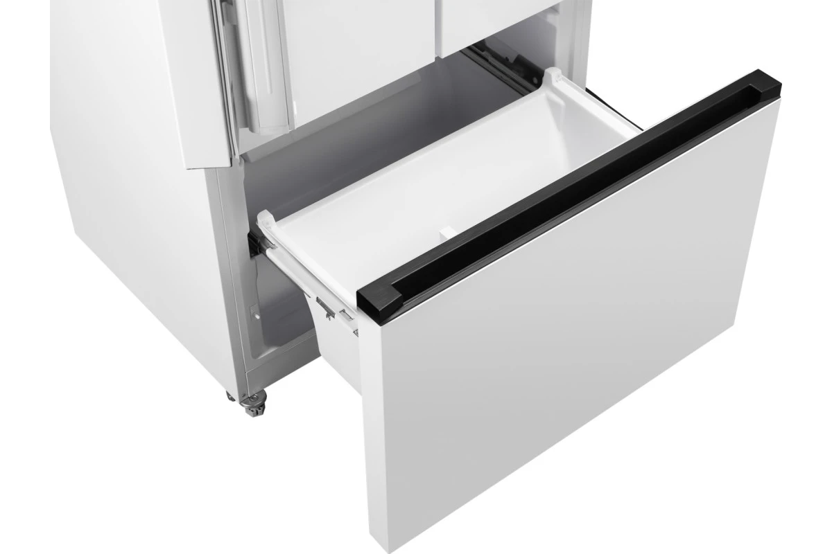 Отдельностоящий холодильник Weissgauff WFD 450 Built-in Inverter NoFrost White